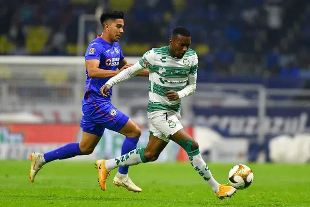 Final de campeonato Liga MX 2021, disputada por Cruz Azul y Santos. Fuente: Cuartoscuro
