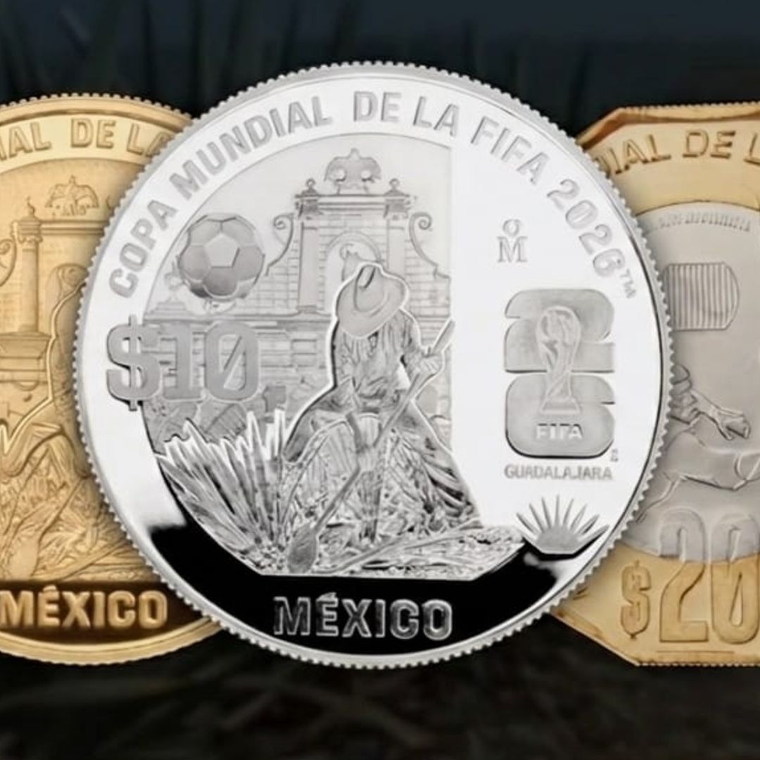 Estas son las monedas conmemorativas de Guadalajara por el Mundial 2026