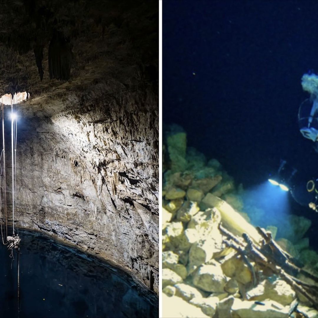 Descubren Arsenal de la Guerra de Castas en cenote
