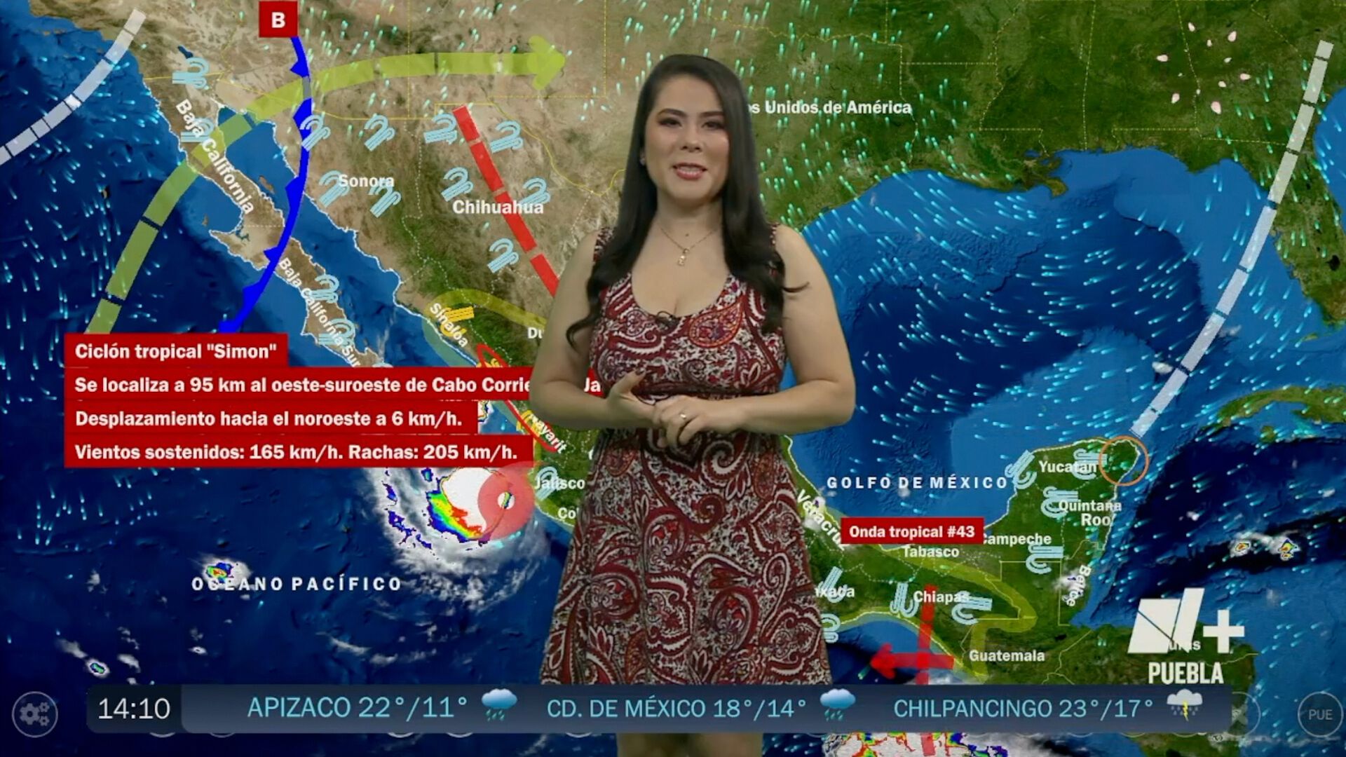 Clima en Puebla: Pronóstico de Hoy Martes 13 de Octubre de 2026