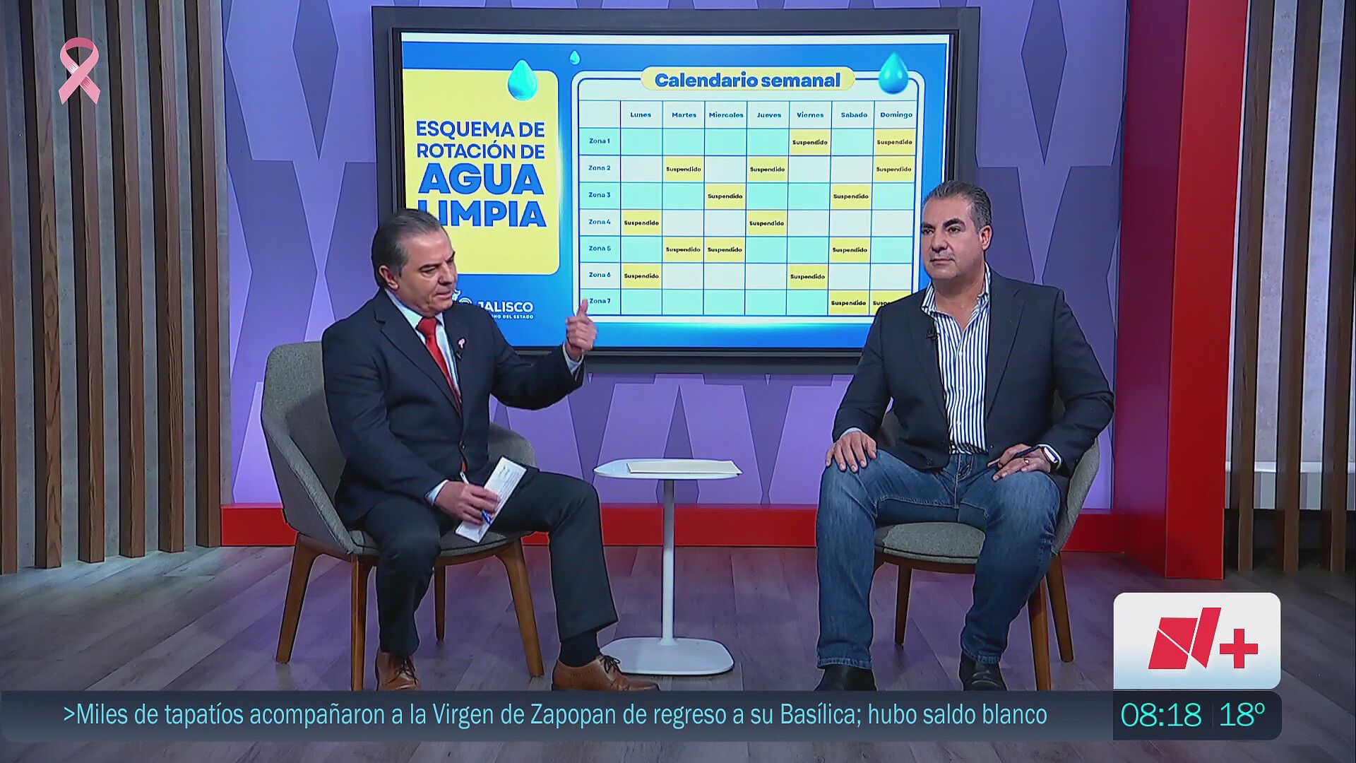 Director del Siapa Explica Cómo Serán los Tandeos de Agua en Guadalajara