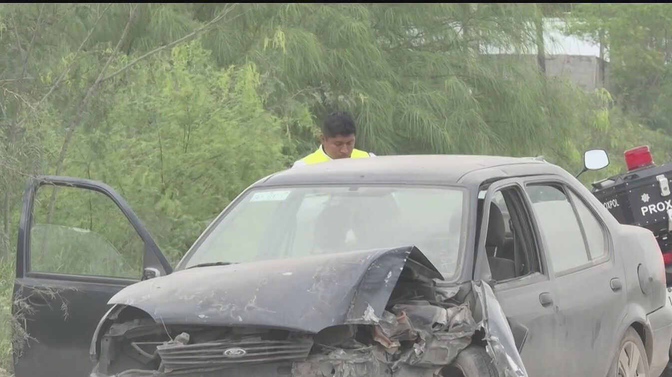 Muere Conductor en Choque en Monterrey