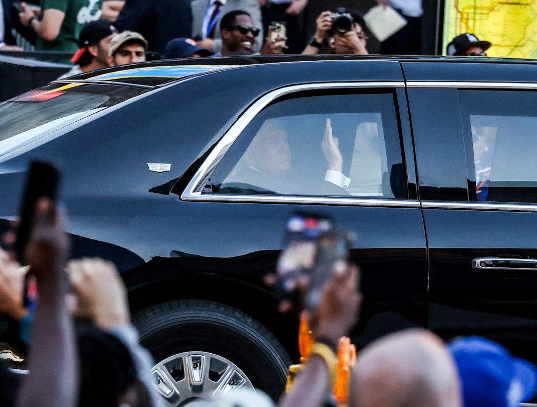 Donald Trump llega al Madison Square Garden
