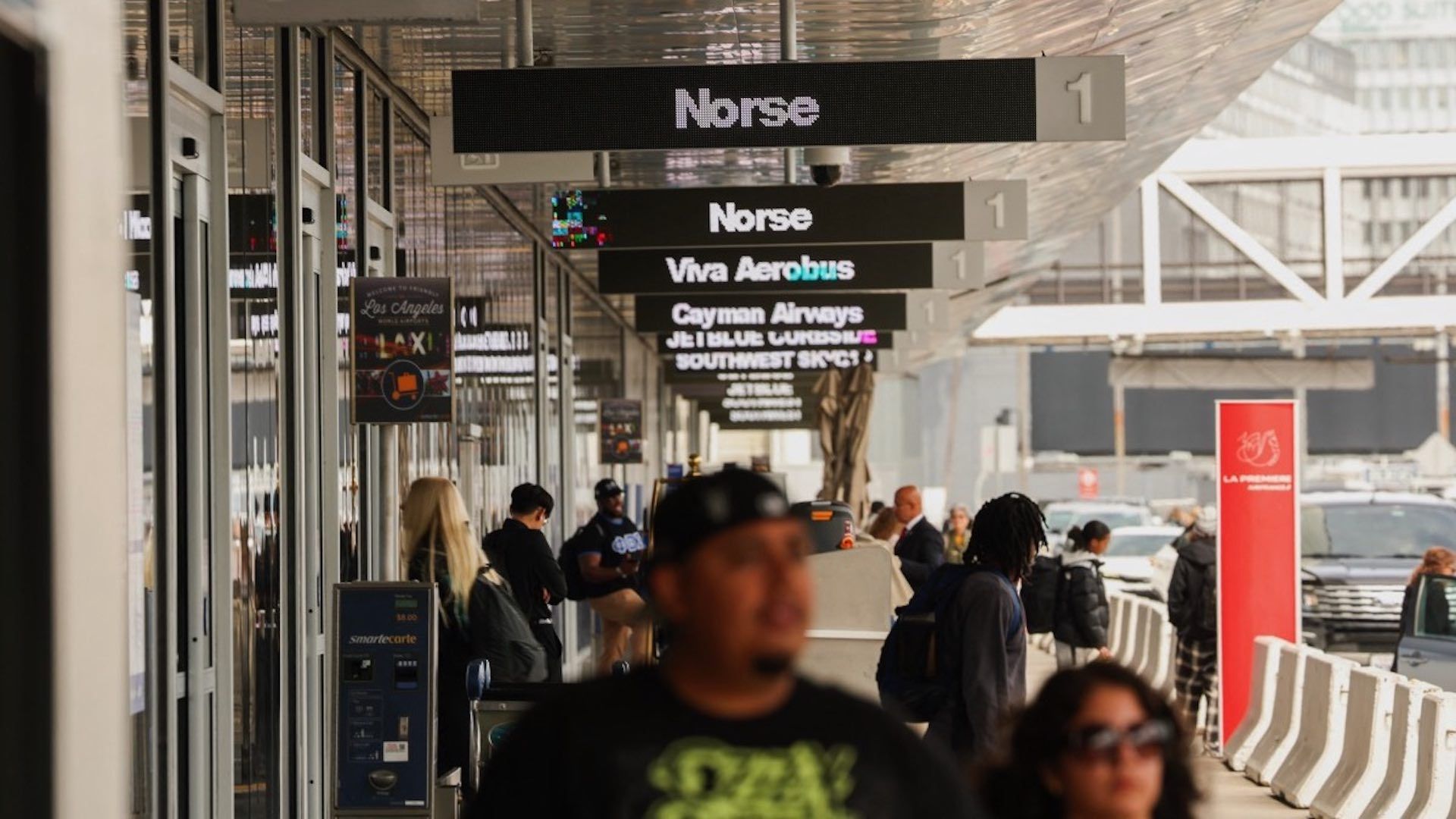 Aeropuerto Internacional de Los Ángeles, en California