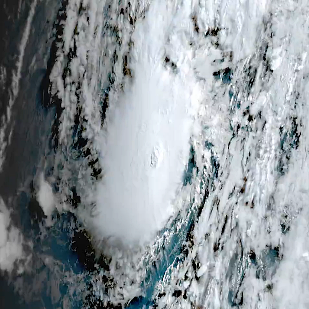 Tormenta tropical Amanda vista desde el espacio el 3 de junio 2026. Foto: X @CIRA_CSU