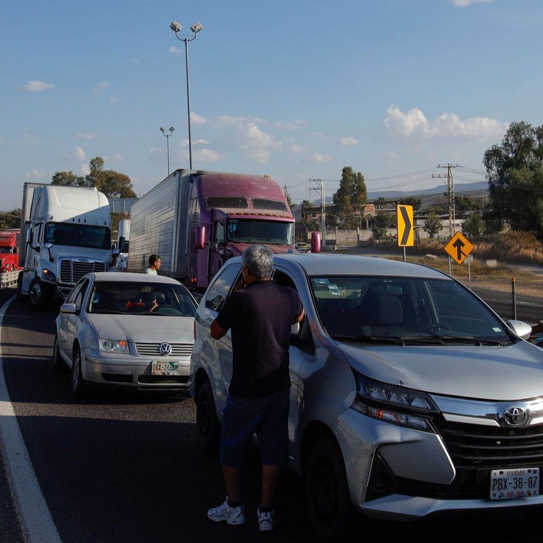 Bloqueo en carreteras