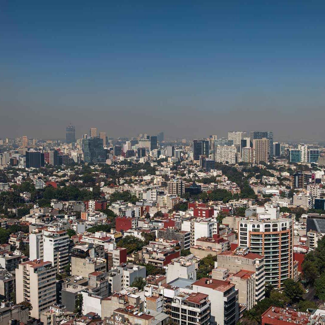 Panorámica de la CDMX