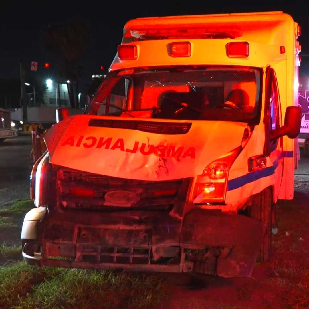 Choque de ambulancia