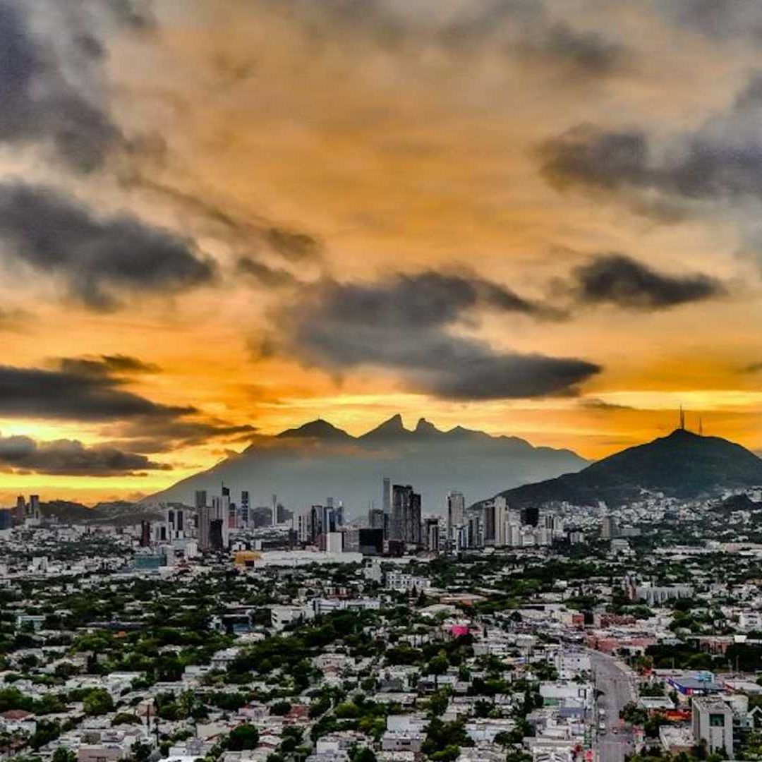 Amanecer en Nuevo León