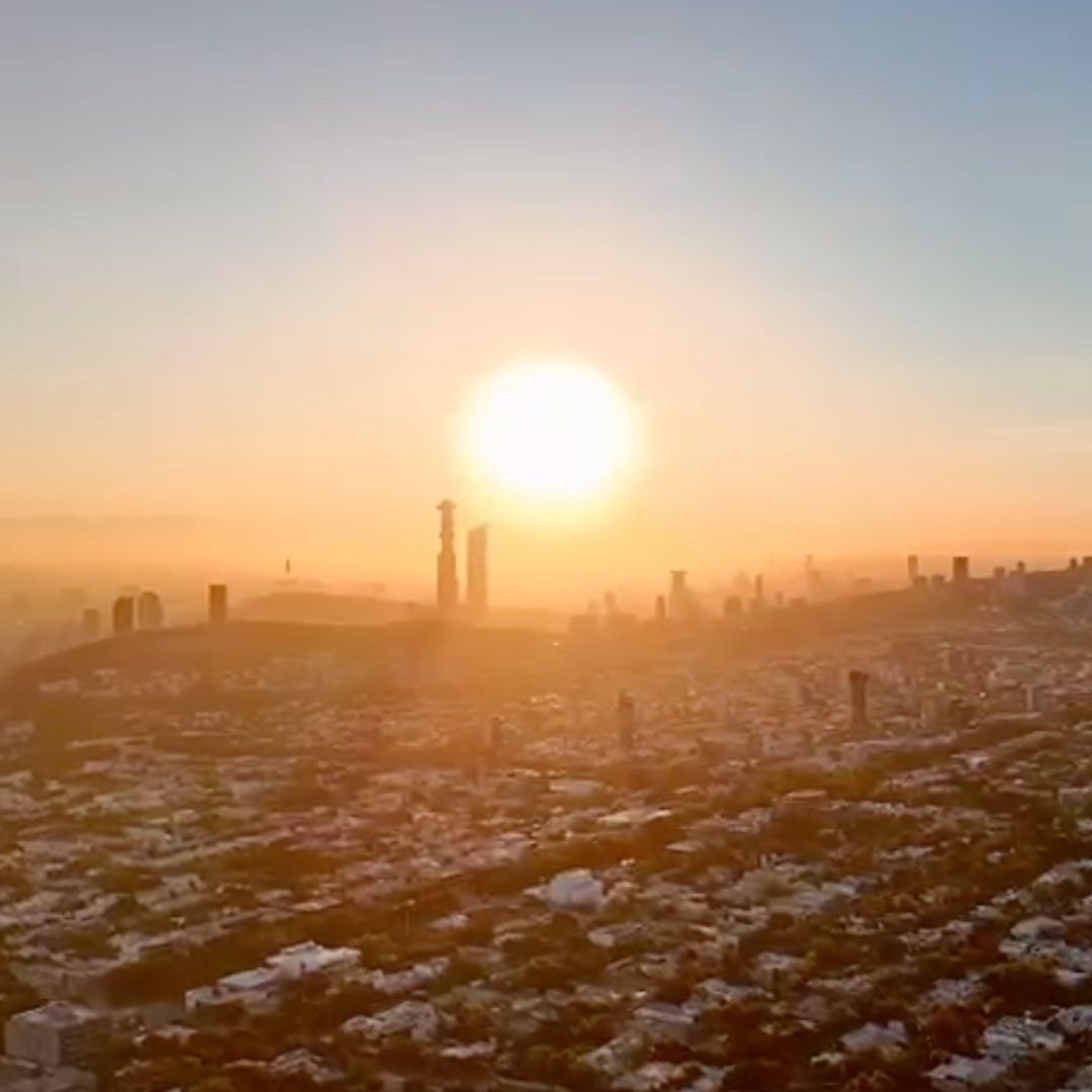 Amanecer en Nuevo León