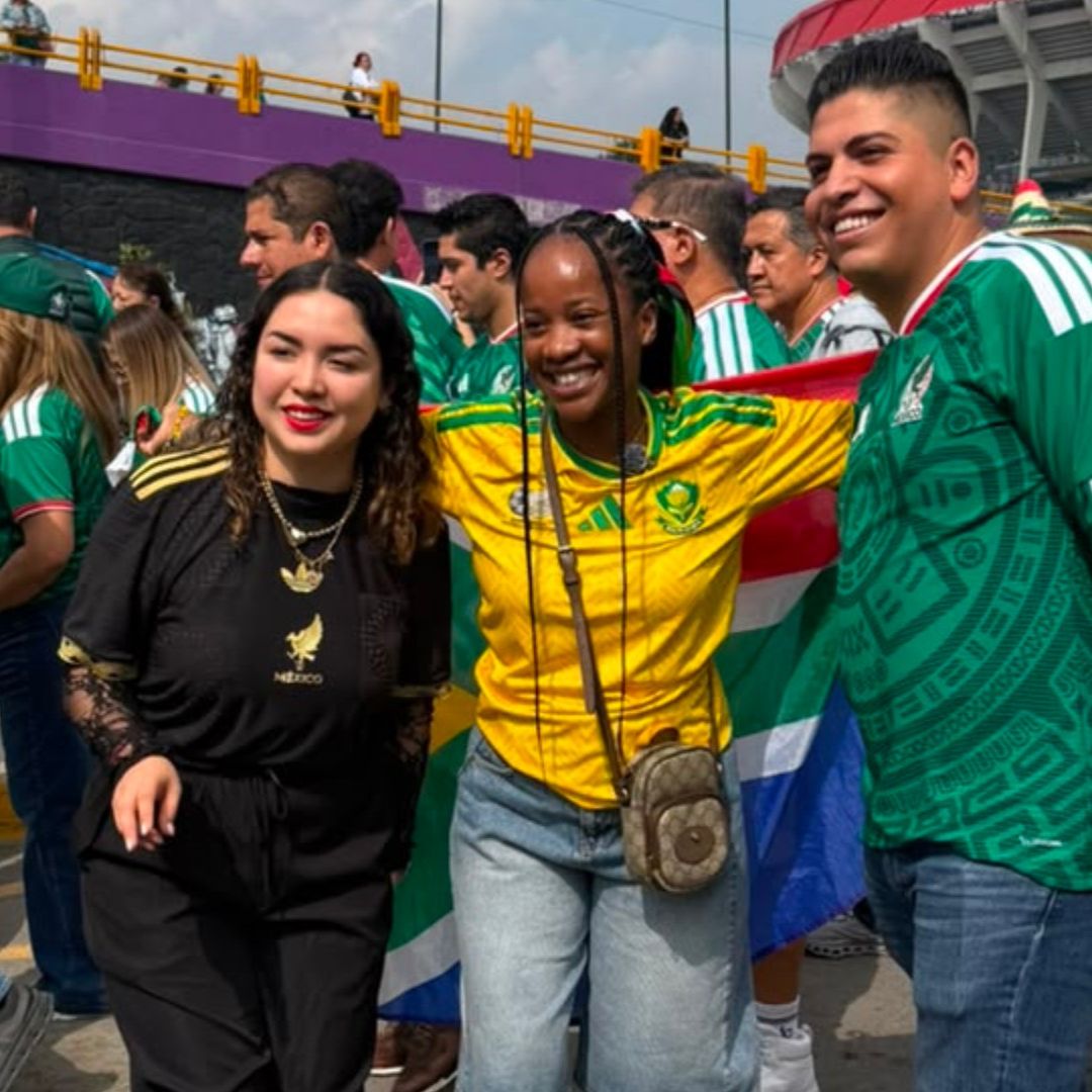 Aficionados listos para disfrutar la inauguración del Mundial 2026 en CDMX. Foto: N+