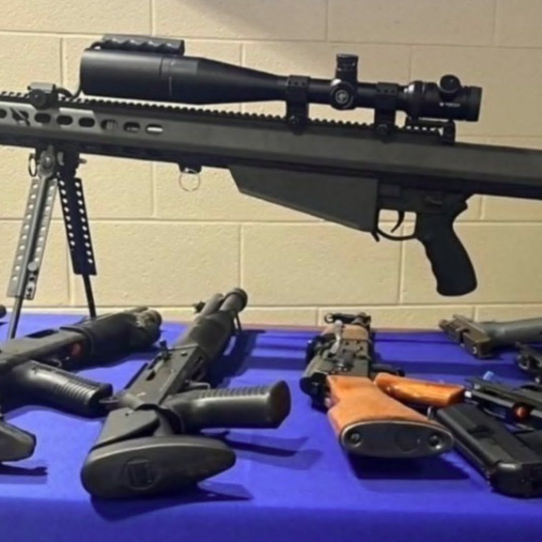 EUA Incauta Arsenal de Red de Tráfico de Armas Vinculada a México