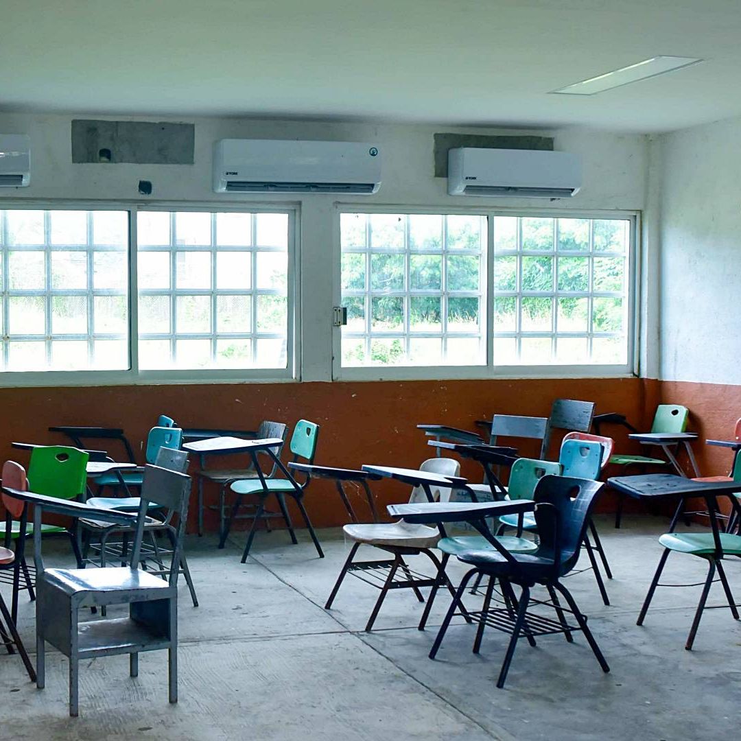 Escuelas sin clases en Guerrero en septiembre 2025. Foto: Cuartoscuro | Archivo