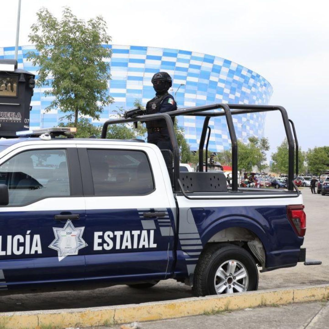 España Vs. Perú en Puebla. provoca cierres viales.