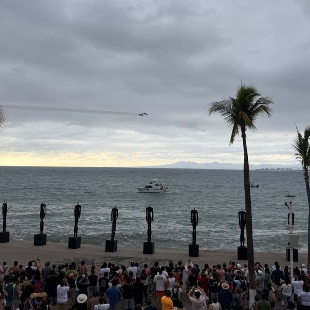 Exhibición Acrobática de la Fuerza Aérea Mexicana en Jalisco