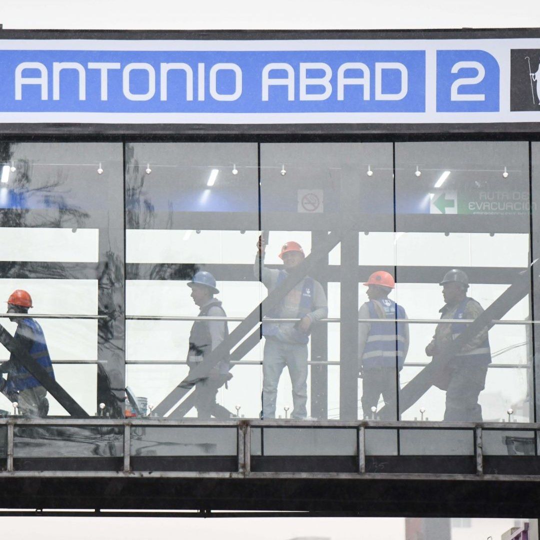 Trabajos en la Línea 2 del Metro