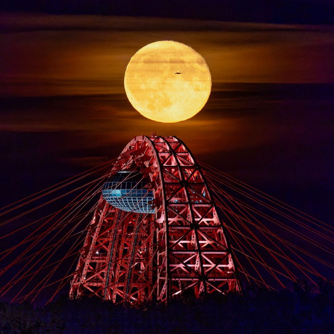 Luna llena en Rusia