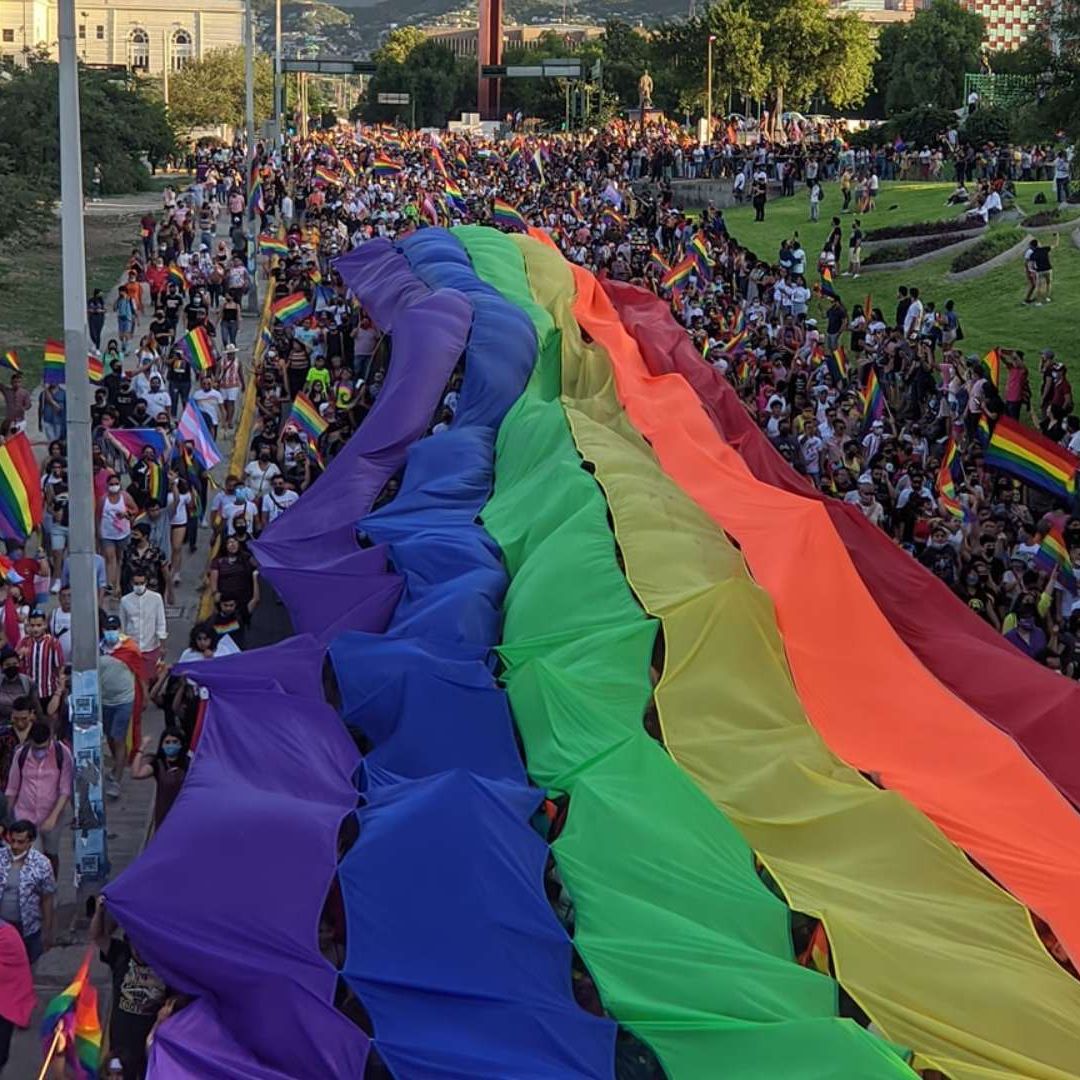 Marcha LGBTQ+ en Monterrey