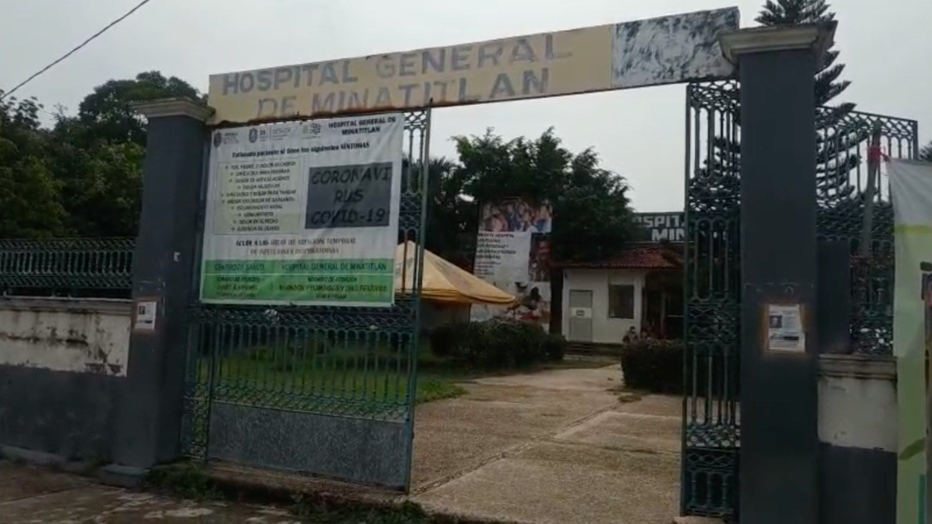 Fachada Hospital General de Minatitlán