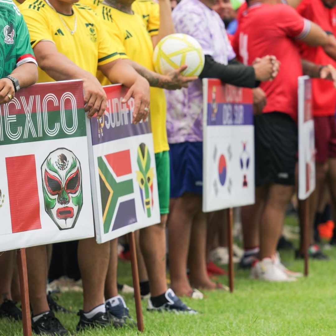 El Mundialito en el CERESO de Merida es una réplica de la justa deportiva mundial, hay 48 selecciones y 12 grupos