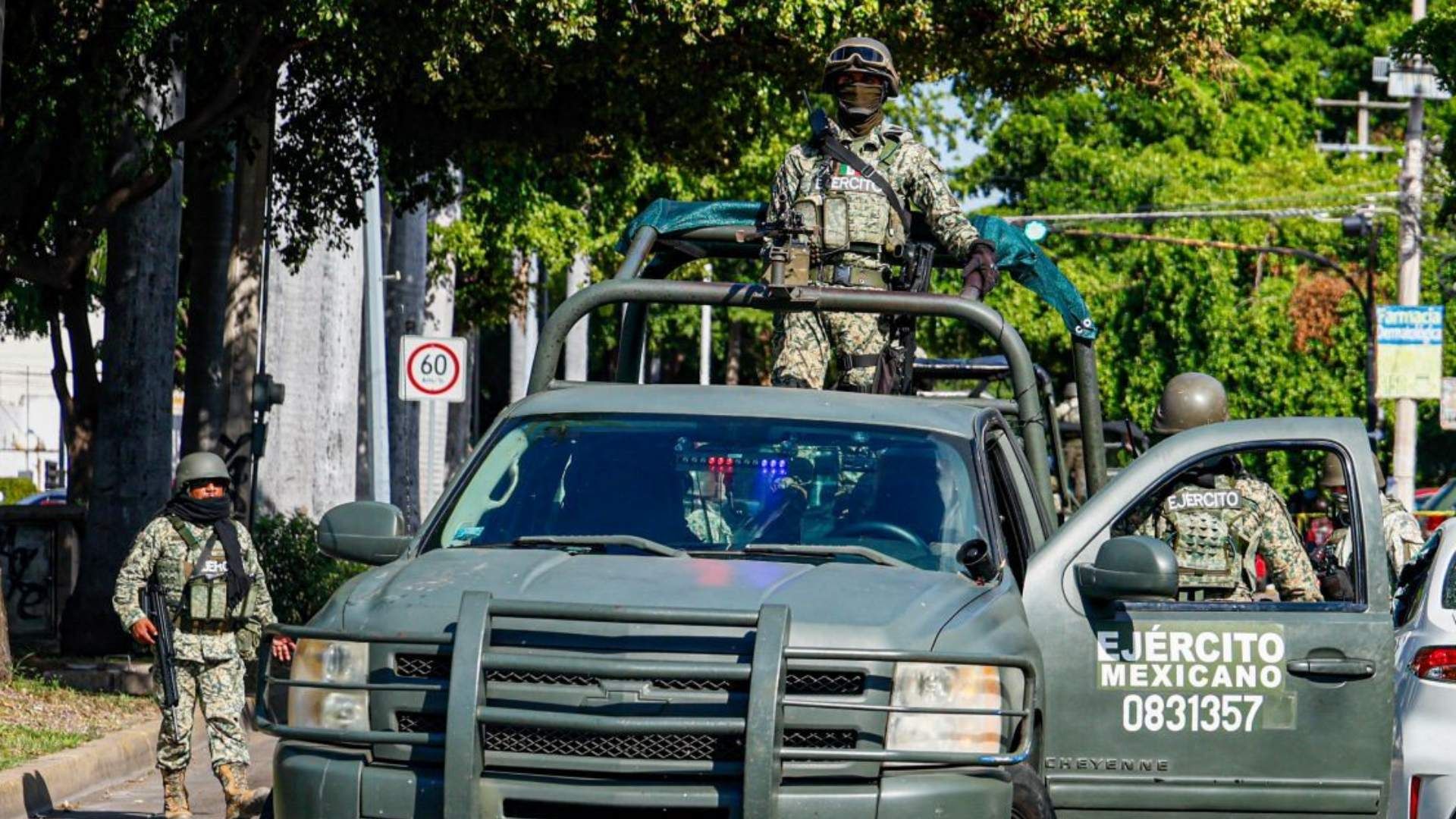 Operativo del Ejército en Sinaloa