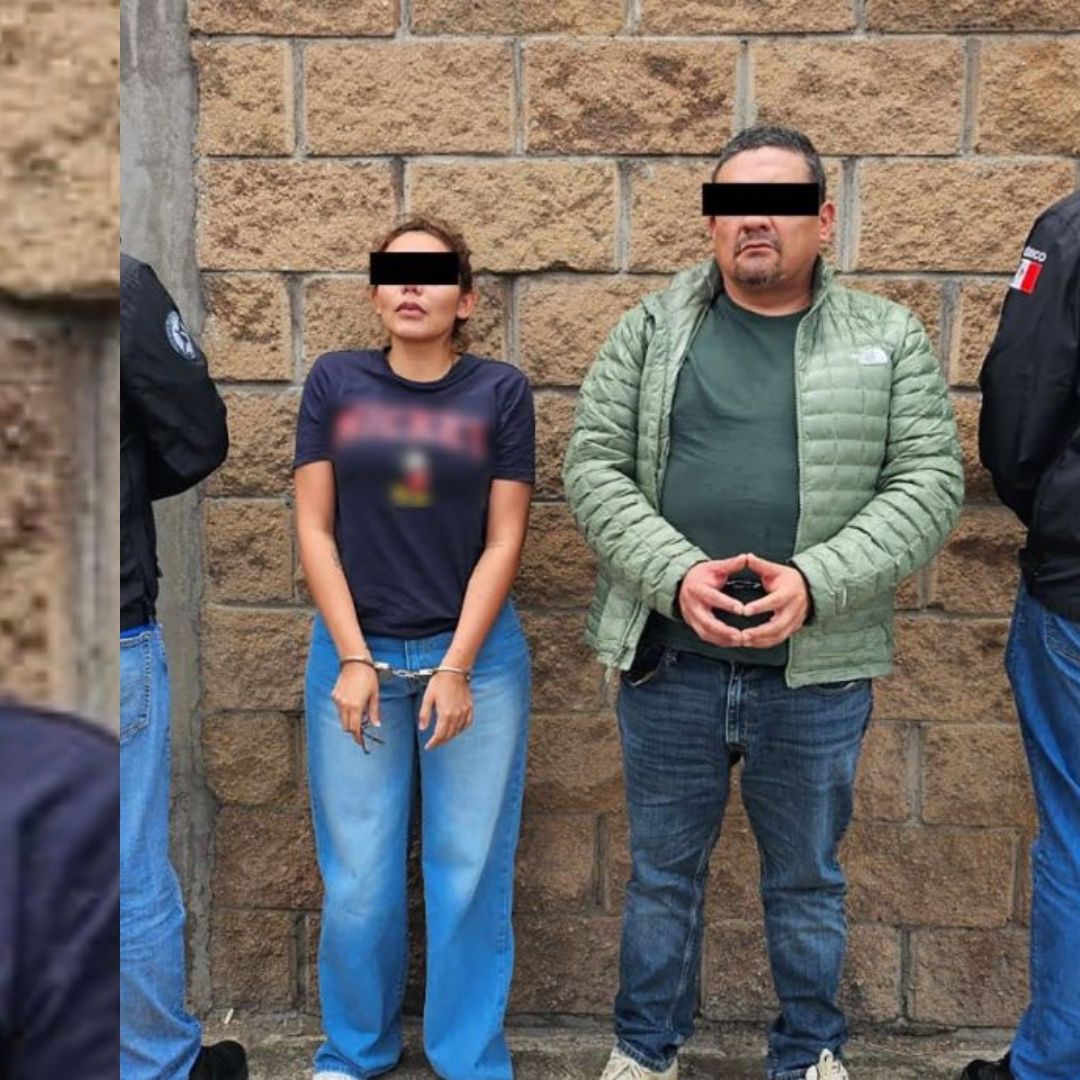 Cae Homero "N" alias "La Tripa" y Sandra "N" en Puebla.
