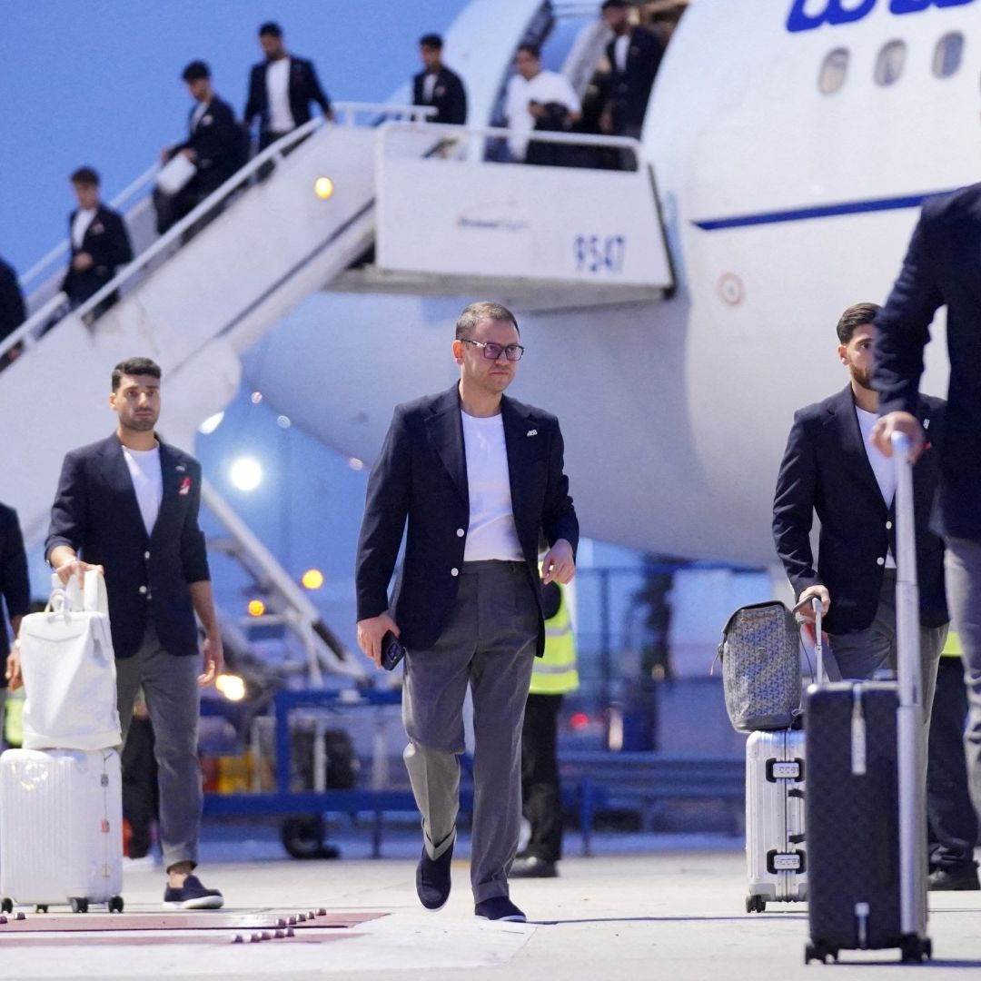 La selección de Irán tendrá que viajar desde Tijuana, México, a Estados Unidos. Foto: Reuters